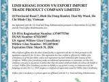Linh Khang Foods VN Export Import